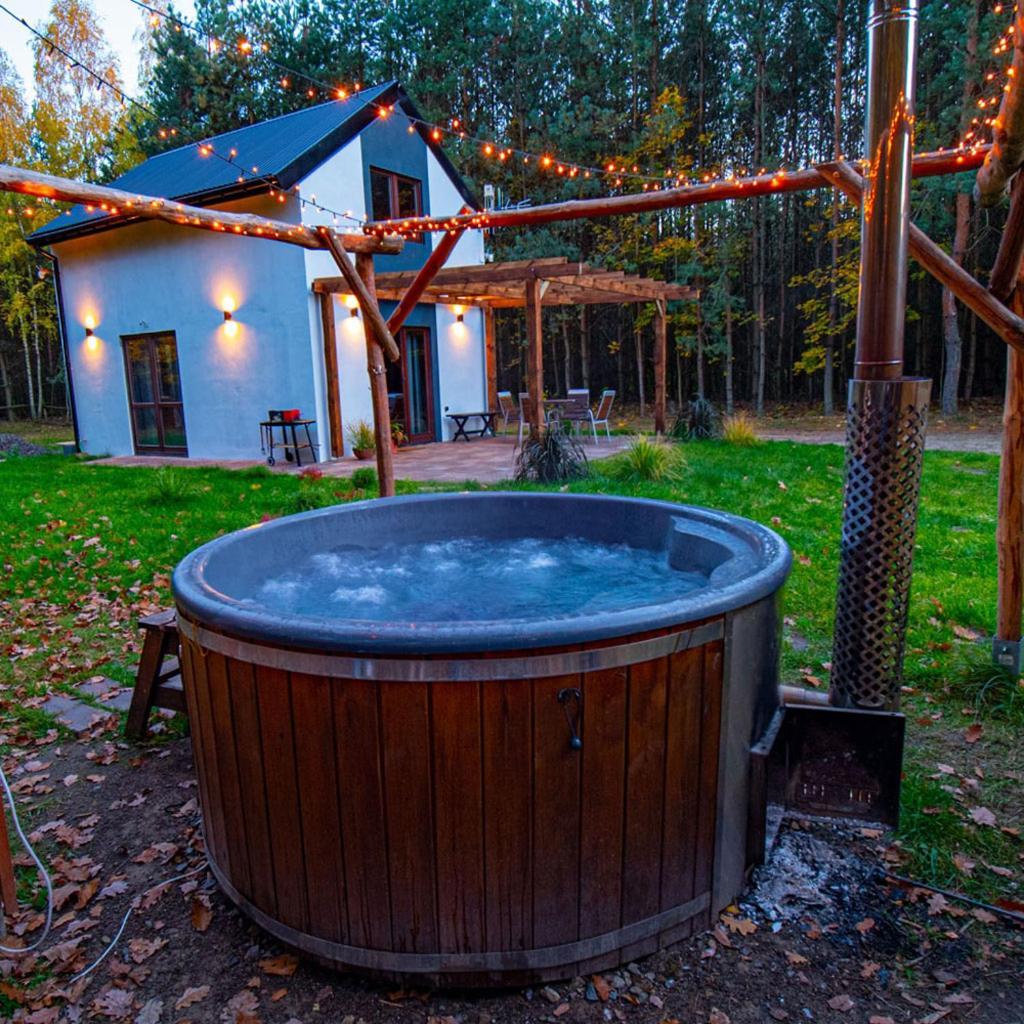 Ranczo W Lesie - Z Jacuzzi Lodge Ozarow